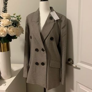 Double buttoned blazer